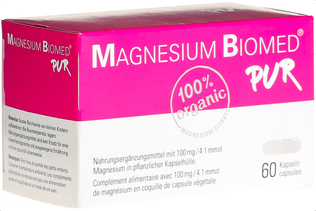 Image of Magnesium Biomed Pur Kapseln (60 Stk)