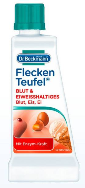 Image of Dr.Beckmann Fleckenteufel Blut & Eiweisshaltig (50ml)