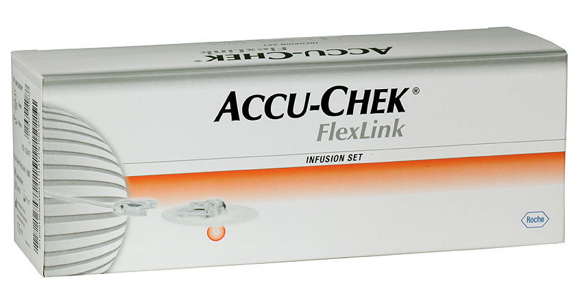 Image of Accu-Chek FlexLink Infusionsset 6mm x 60cm (10 Stk)