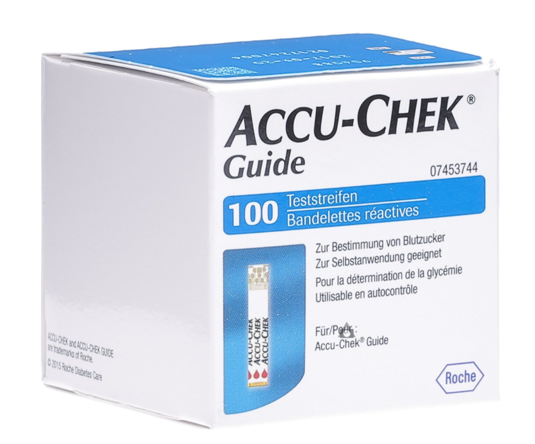 Image of Accu-Chek Guide Teststreifen (100 Stk)