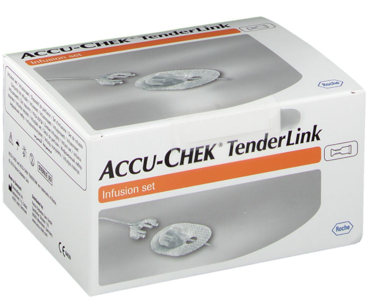 Image of Accu-Chek TenderLink Infusionsset 13mm x 30cm (10 Stk)