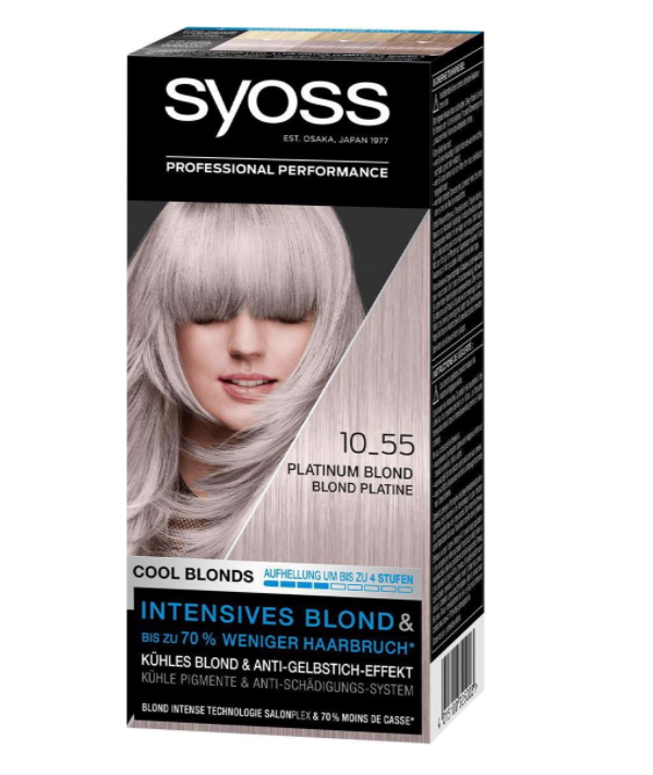 Image of Syoss Blond Line 10-55 Platinum Blond