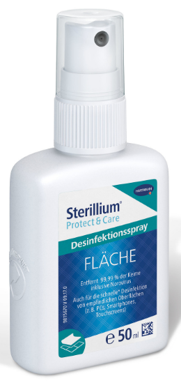 Image of Sterillium Protect & Care Flächendesinfektionsspray (50ml)