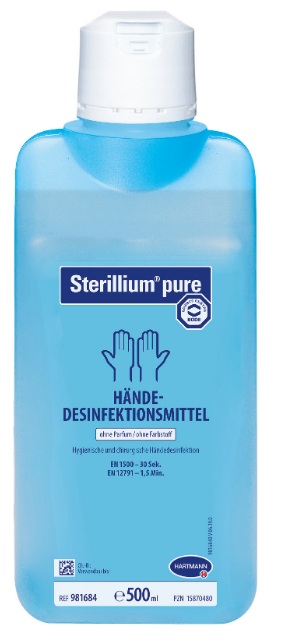 Image of Sterillium pure Händedesinfektionsmittel (500ml)
