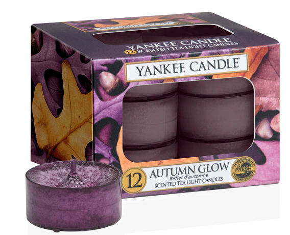 Image of Yankee Candle Autumn glow Teelichter (12 Stk)