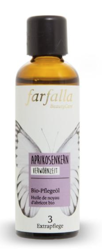 Image of Farfalla Aprikosenkern Bio Pflegeöl (75ml)