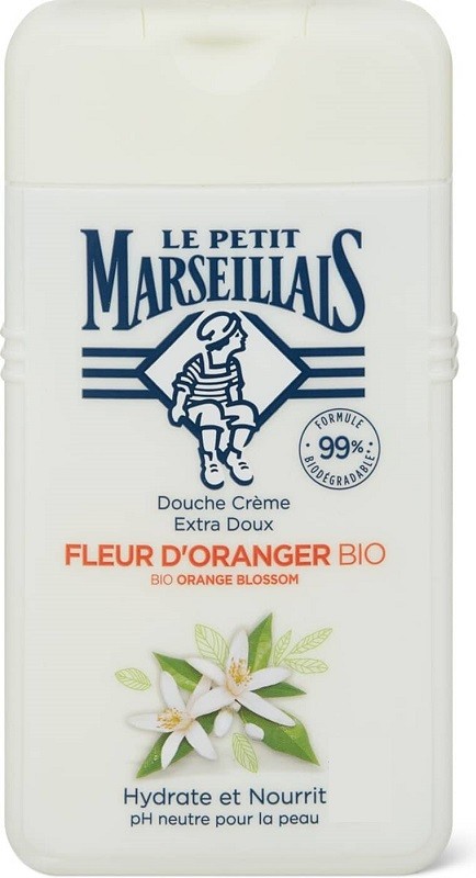 Image of Le Petit Marseillais Extra Milde Duschcreme Bio Orangenblüten (250ml)