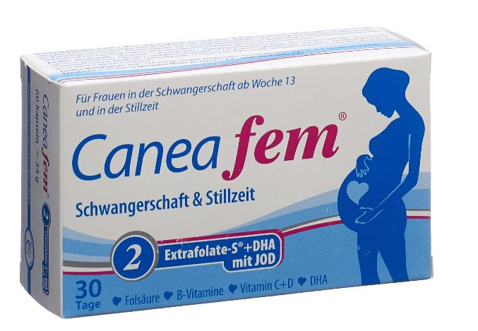 Image of Caneafem 2 Schwangerschaft & Stillzeit (60 Stk)