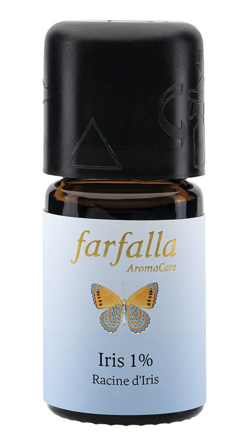 Image of Farfalla ätherisches Öl Iris 1% (99% Alk.) Selektion (5ml)