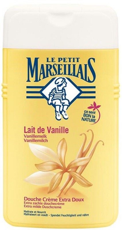 Image of Le Petit Marseillais Extra Milde Duschcreme Vanillemilch (250ml)