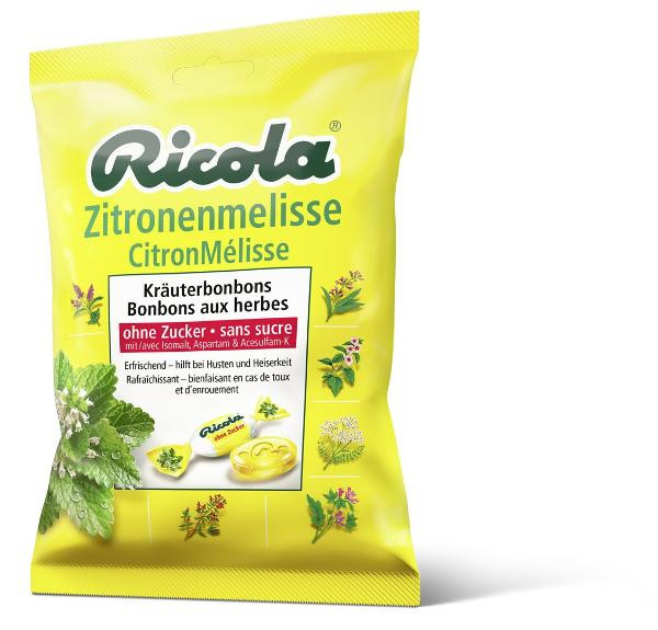 Image of Ricola Zitronenmelisse Bonbons ohne Zucker (125g)