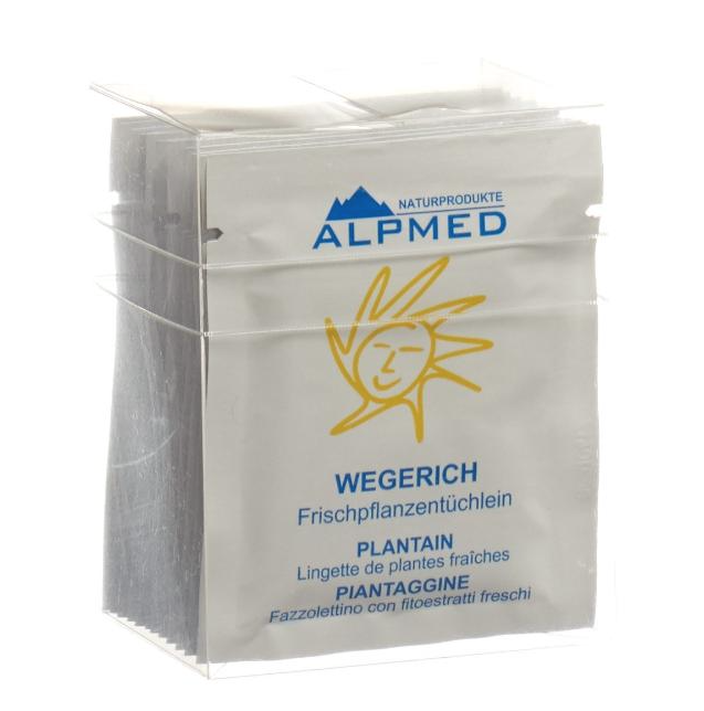 Image of ALPMED Frischpflanzentüchlein Wegerich (13 Stk)
