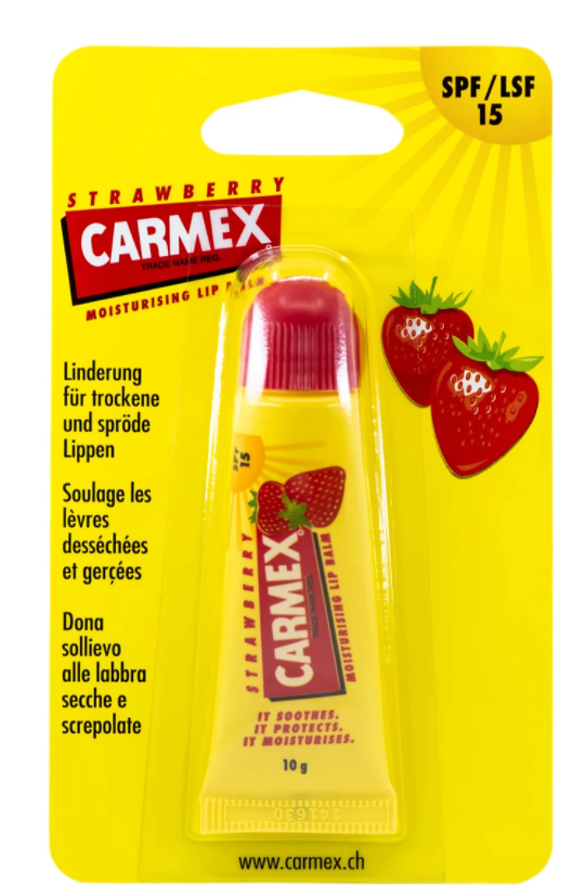 Image of Carmex Lippenbalsam Erdbeere (10g)
