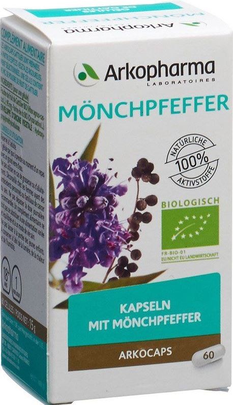 Image of ARKOCAPS Mönchpfeffer Bio Kapseln (60 Stk)