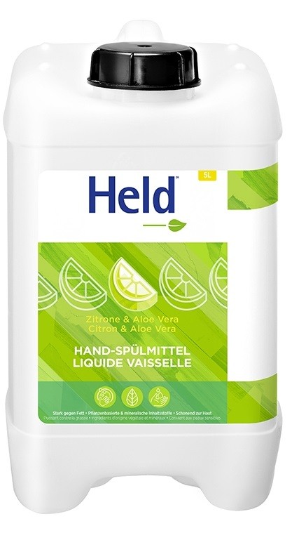Image of Held Hand Spülmittel Zitrone & Aloe Vera (5l)