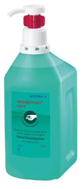 Image of Desderman care Händedesinfektionsmittel Hyclick Flasche (500ml)
