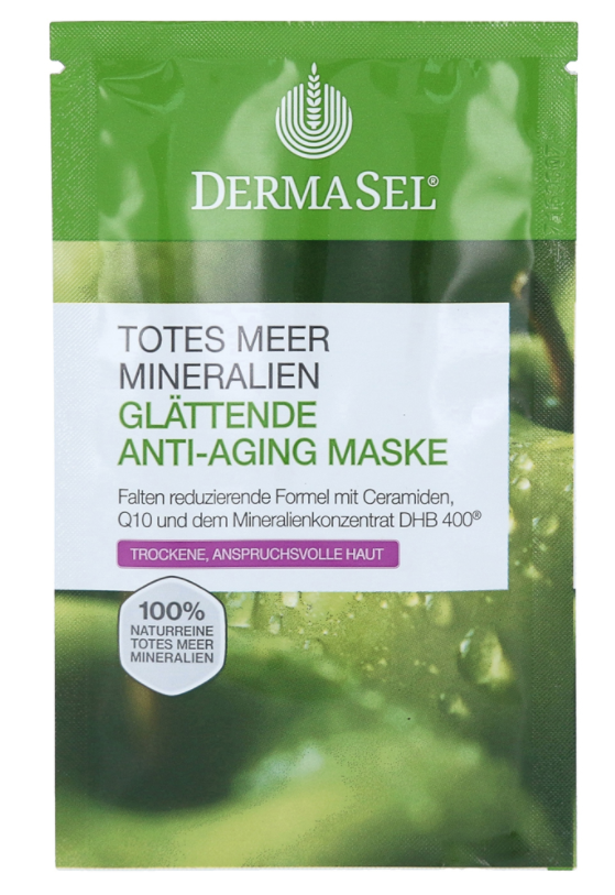 Image of Dermasel Totes Meer Glättende Anti-Aging Maske (12ml)