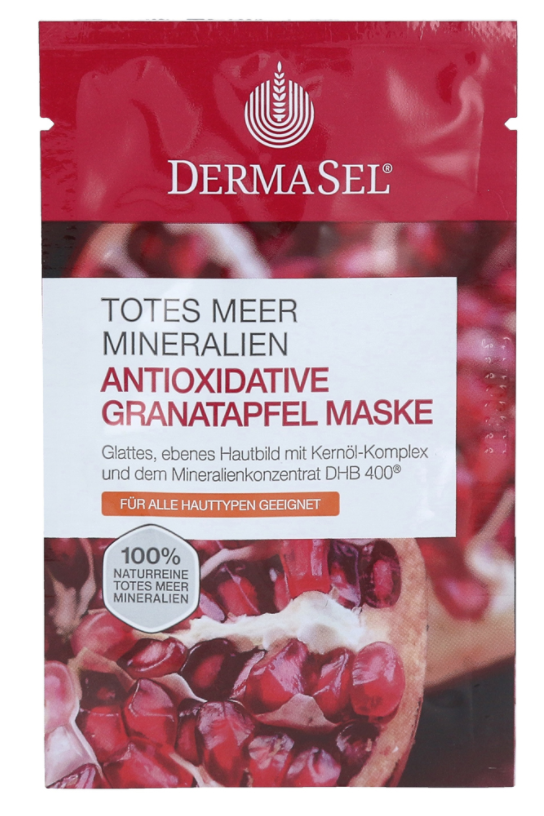 Image of Dermasel Totes Meer Antioxidative Granatapfel Maske (12ml)