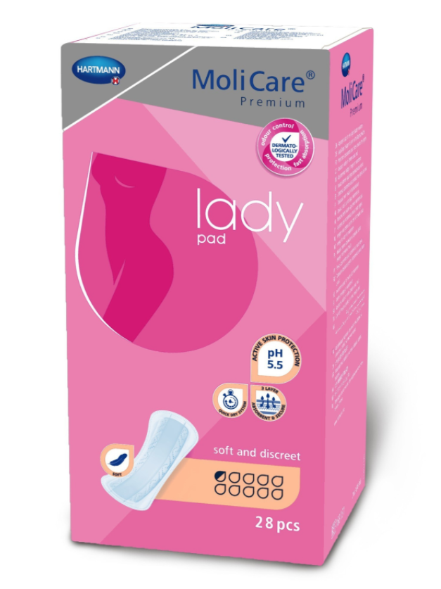 Image of MoliCare Premium Lady Pad 0,5 Tropfen (28 Stk)