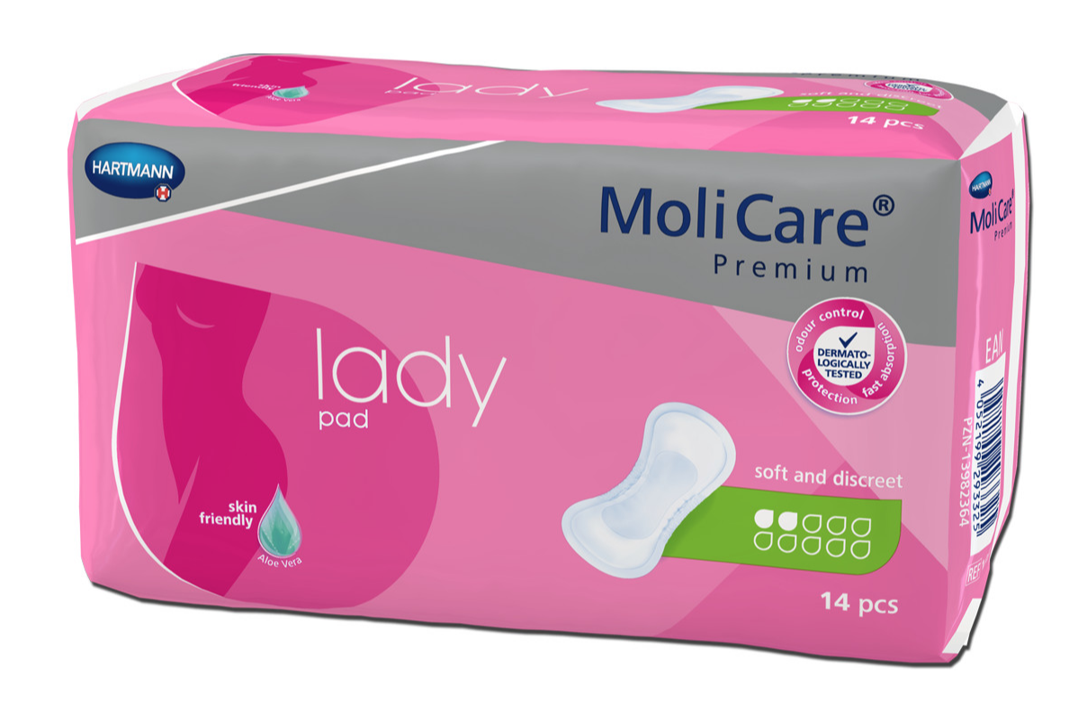 Image of MoliCare Premium Lady Pad 2 Tropfen (14 Stk)