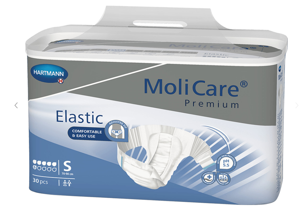 Image of MoliCare Premium Elastic 6 Tropfen Gr. S (30 Stk)