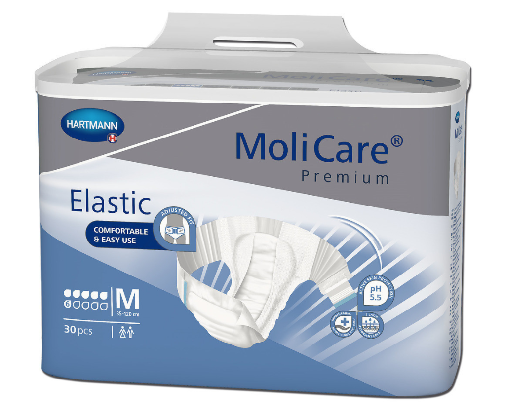Image of MoliCare Premium Elastic 6 Tropfen Gr. M (30 Stk)