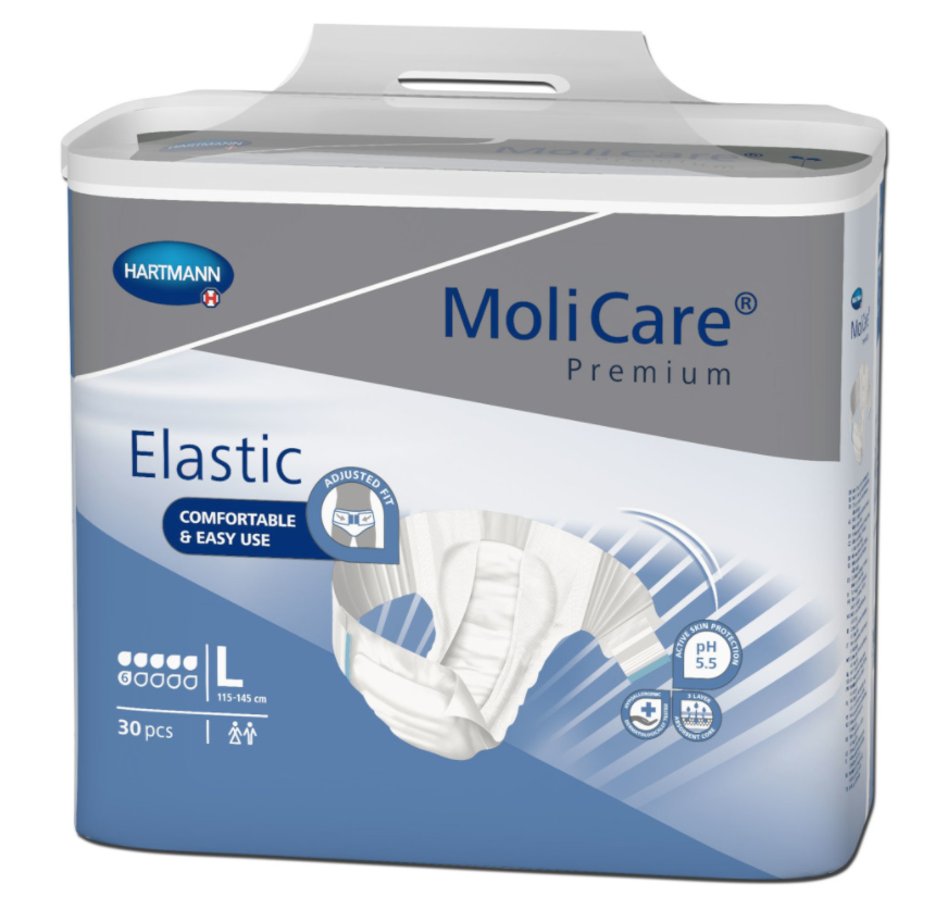 Image of MoliCare Premium Elastic 6 Tropfen Gr. L (30 Stk)