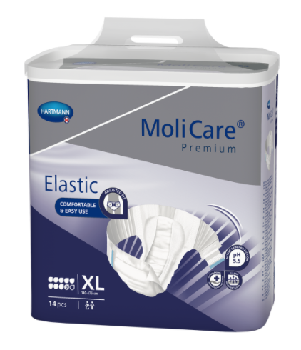 Image of MoliCare Premium Elastic 9 Tropfen Gr. XL (14 Stk)