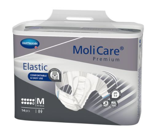 Image of MoliCare Premium Elastic 10 Tropfen Gr. M (56 Stk)