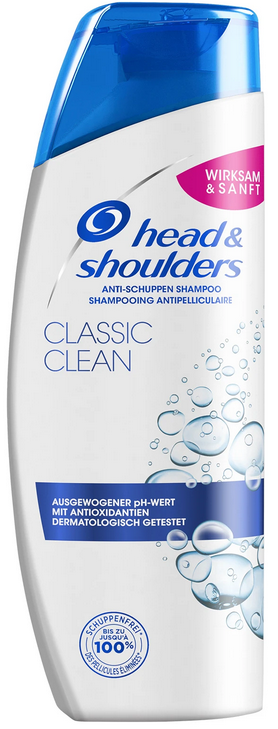 Image of head&shoulders CLASSIC CLEAN Anti Schuppen Shampoo (300ml)