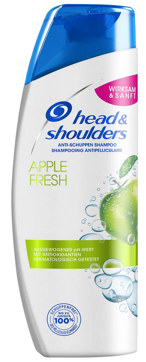 Image of head&shoulders APPLE FRESH Anti Schuppen Shampoo (300ml)
