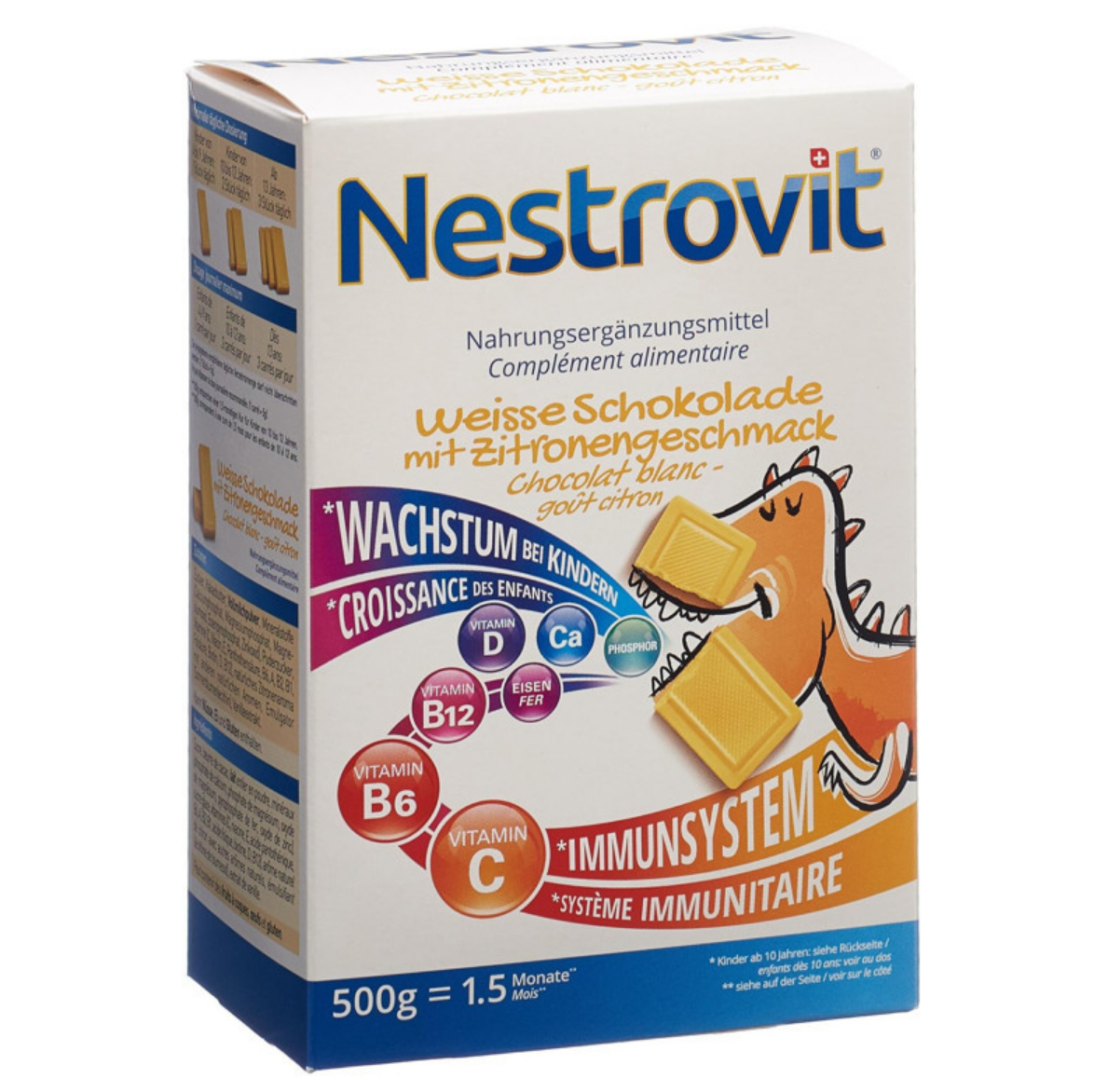 Image of Nestrovit Weisse Schokolade Nahrungsergänzungsmittel (500g)