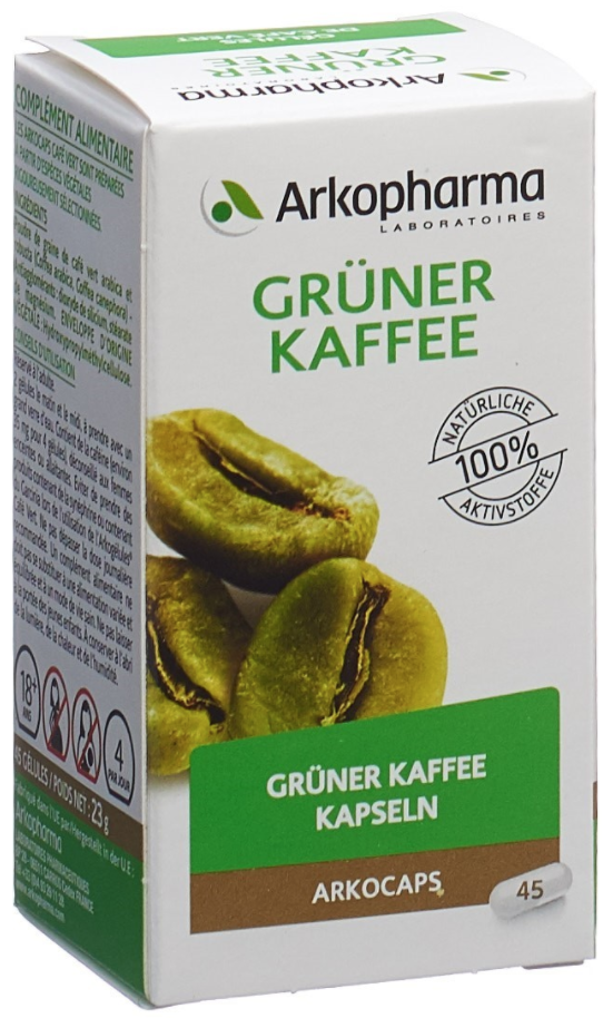 Image of ARKOCAPS Grüner Kaffee Kapseln (45 Stk)