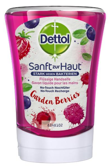 Image of Dettol No-Touch Handseife Nachfüllung Gardenberries (250ml)