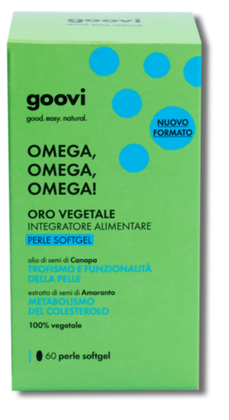 Image of Goovi Omega 3-6-9 Pflanzengold (60 Stk)