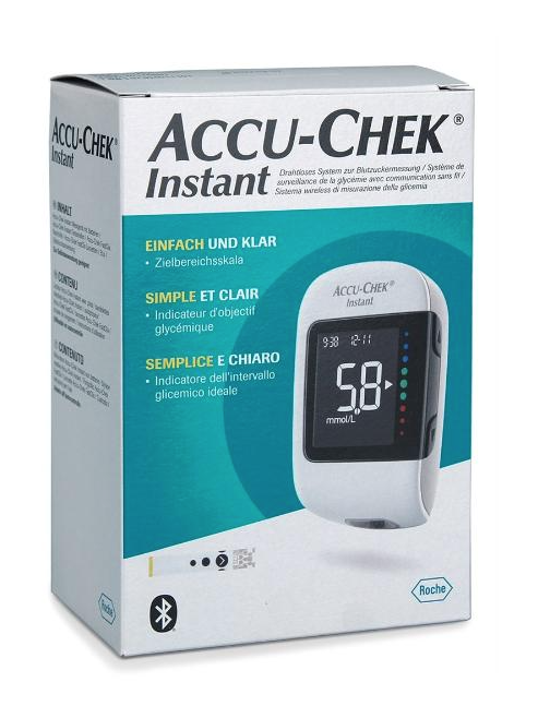 Image of Accu-Chek Instant Blutzuckermessgerät Set (10 Tests)