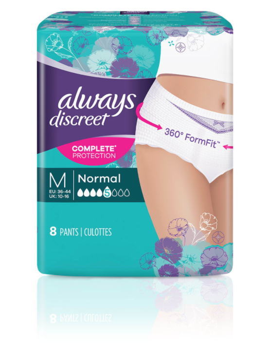 Image of Always Discreet Inkontinenz Pants Normal M (8 Stk)
