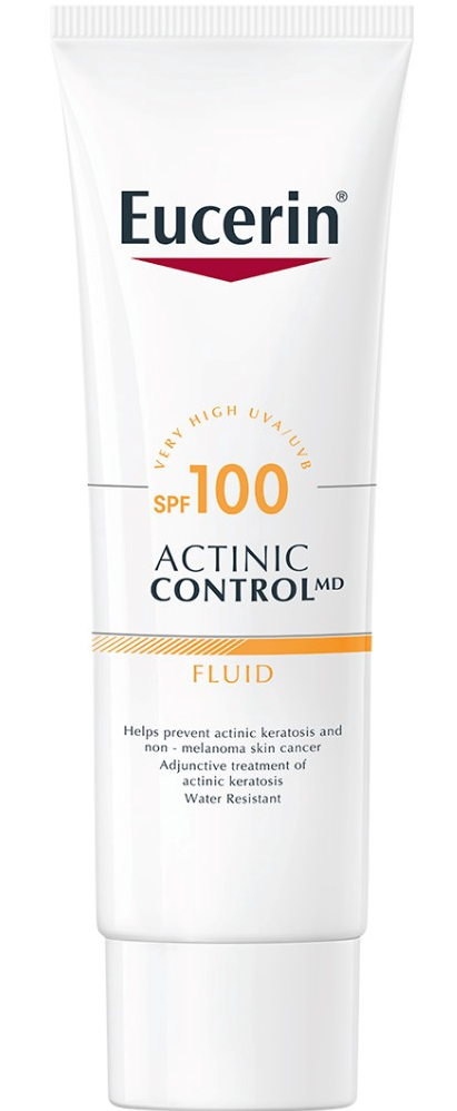 Image of Eucerin Actinic Control Sun Fluid LSF100 (80ml)