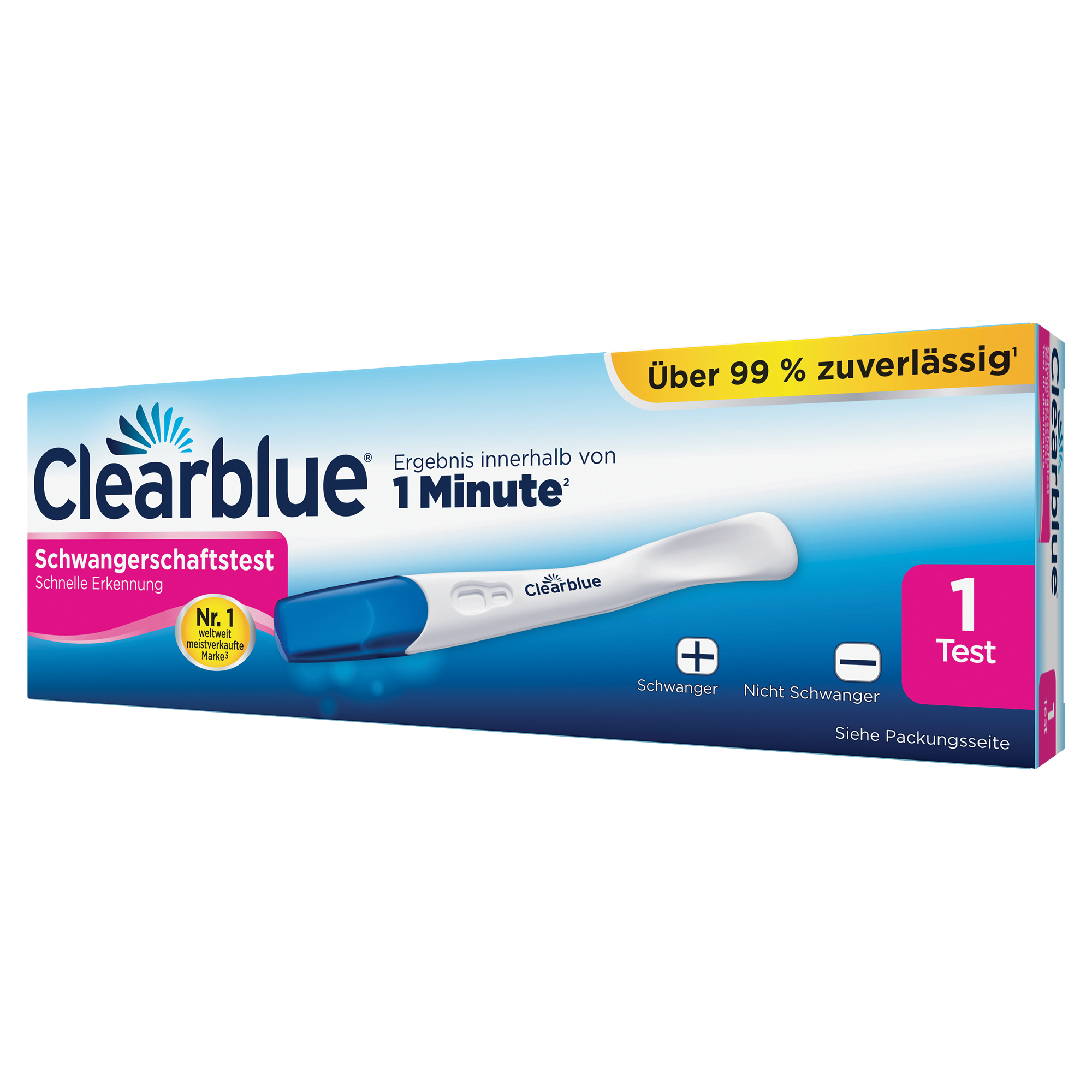 Image of Clearblue Schwangerschaftstest schnelle Erkennung (1 Stk)