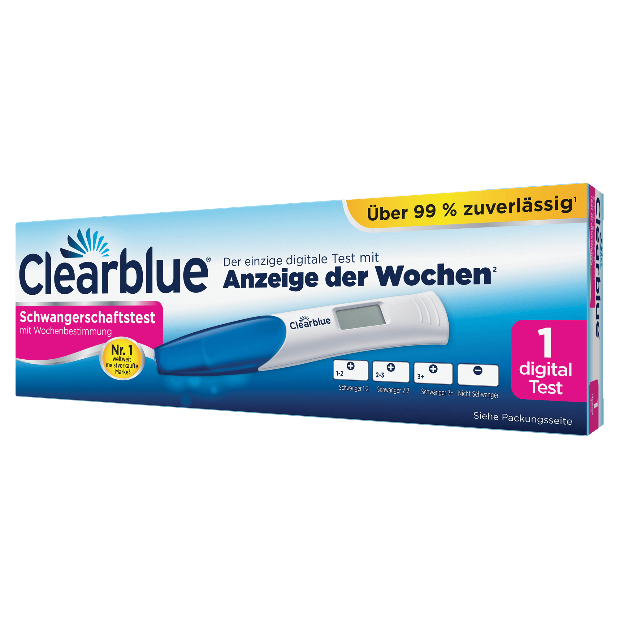 Image of Clearblue Schwangerschaftstest Wochenbestimmung (1 Stk)