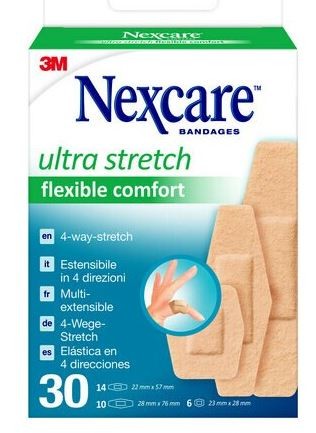 Image of 3M Nexcare Pflaster ultra stretch flexible comfort (30 Stk)
