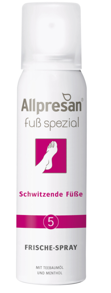 Image of Allpresan Fuß Spezial 5 Frische-Spray Schwitzende Füße (100ml)