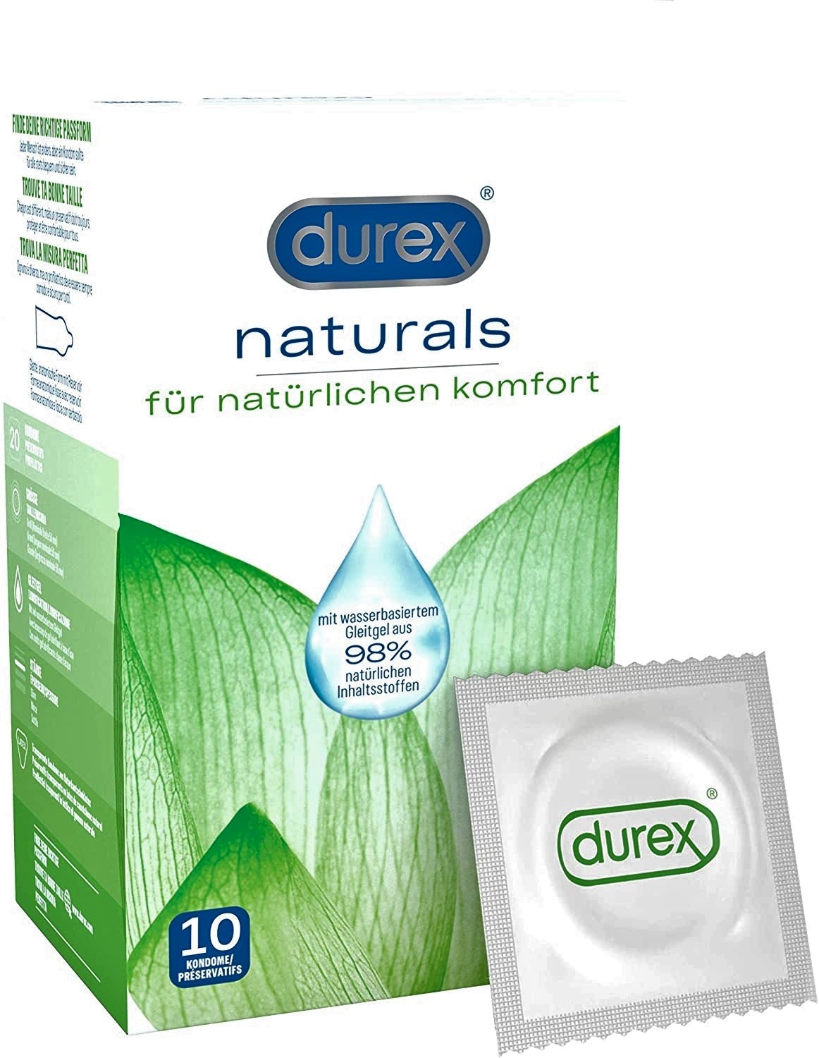 Image of Durex Naturals Kondom (10 Stk)