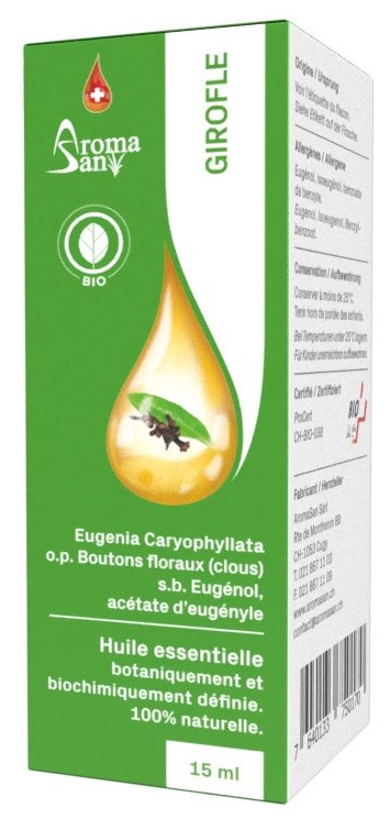 Image of AromaSan Gewürznelke Bio Ätherisches Öl (15ml)