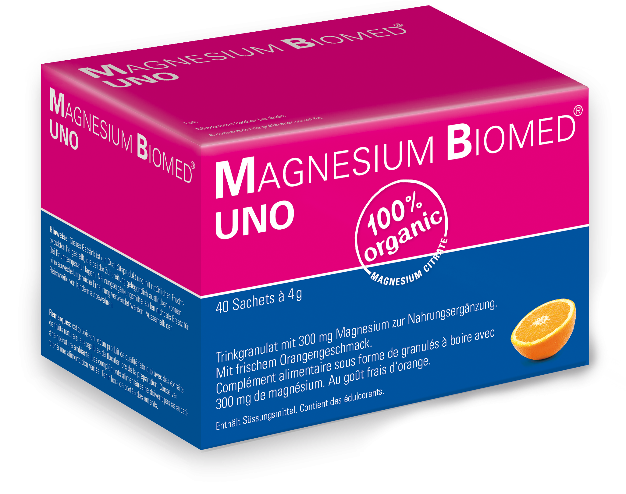 Image of Magnesium Biomed Uno (40 Stk)