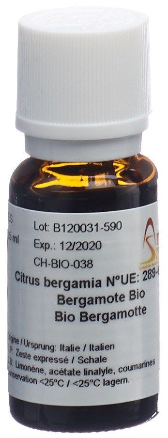 Image of AromaSan Bergamotte Bio Essenz (15ml)