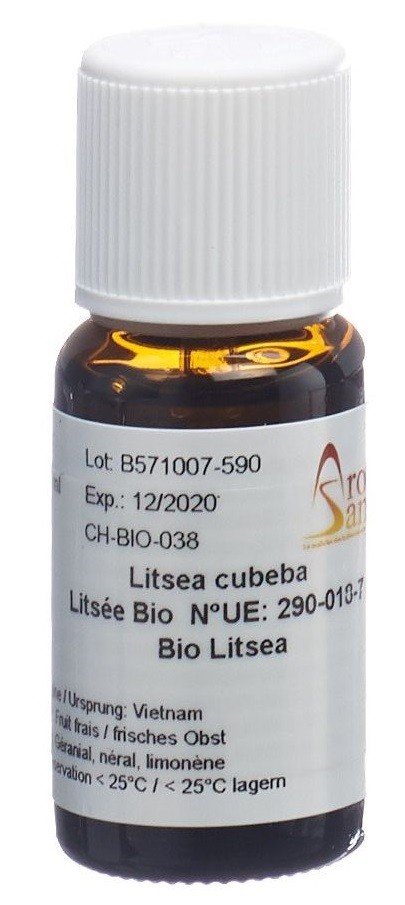 Image of AromaSan Litsea Bio Ätherisches Öl (15ml)
