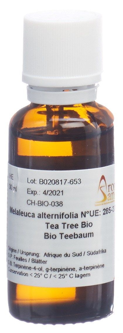 Image of AromaSan Teebaum Bio Ätherisches Öl (30ml)