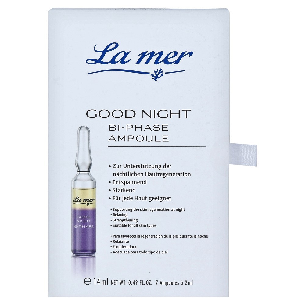 Image of La Mer Good Night Bi-Phase Ampoule (7x2ml)