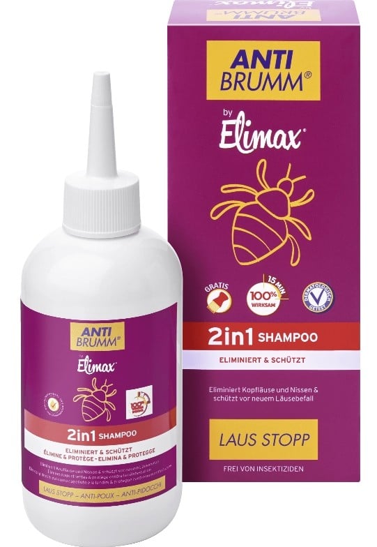 Image of ANTI BRUMM By Elimax 2in1 Shampoo LAUS STOP (250ml)